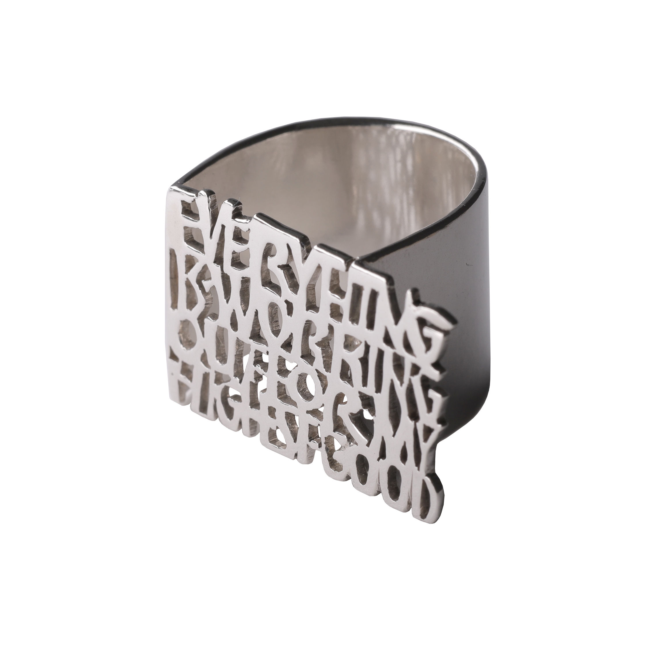 Ring "Everything is working out for my highest good"