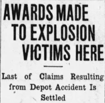 Headline from the Stevens Point Journal, Thursday, October 7th 1926.