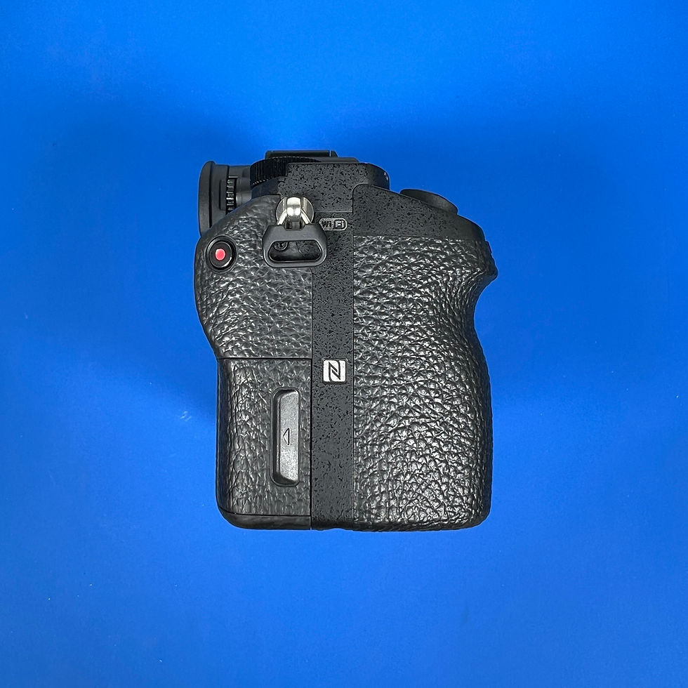 Thumbnail: Sony Alpha a7 II right side grip and card compartment