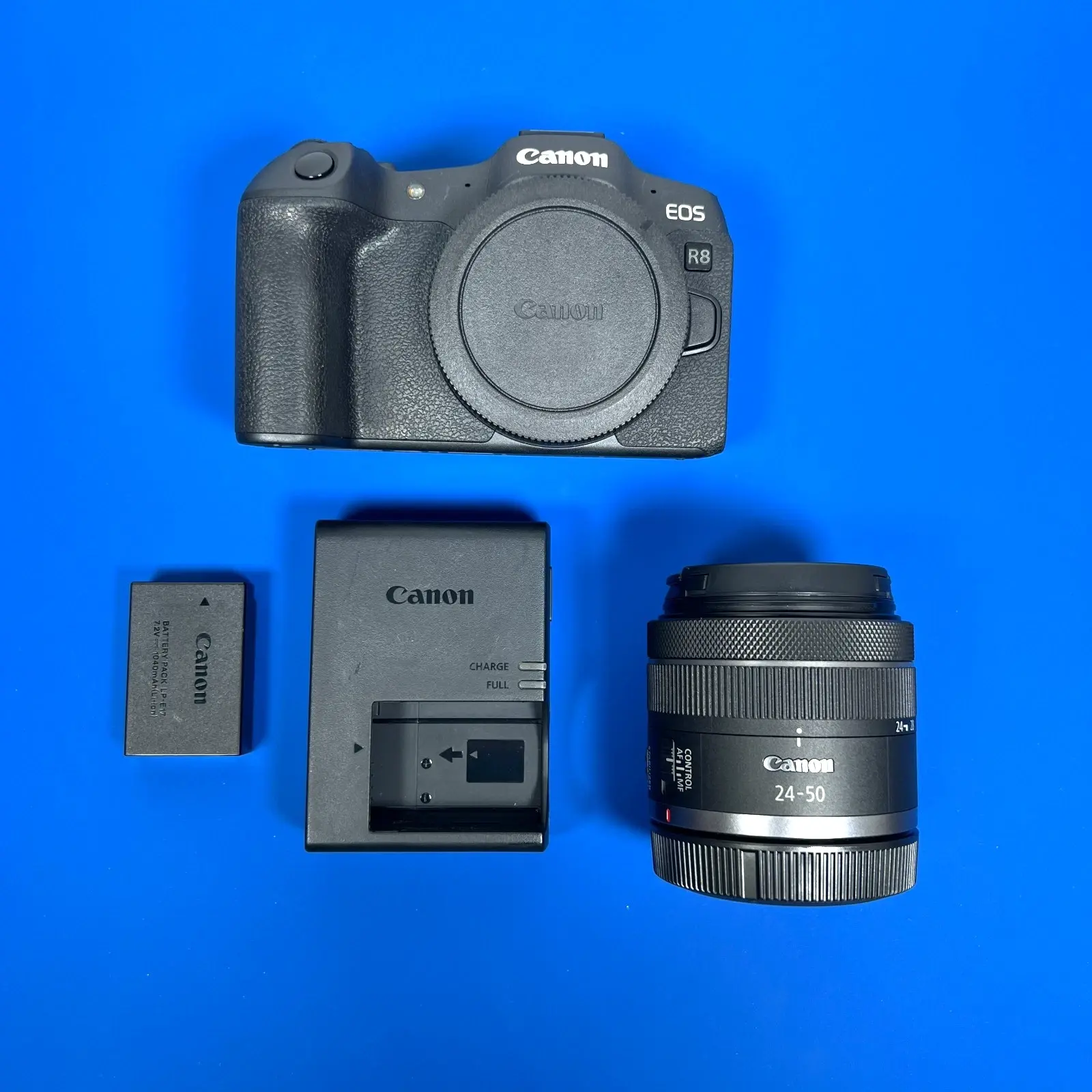 Canon EOS R8 with RF 24-50mm lens