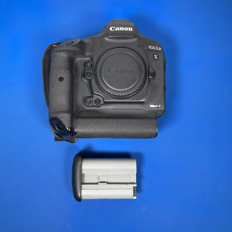 Canon EOS-1D X Mark II 20.2MP Full-Frame DSLR Camera Body + Battery