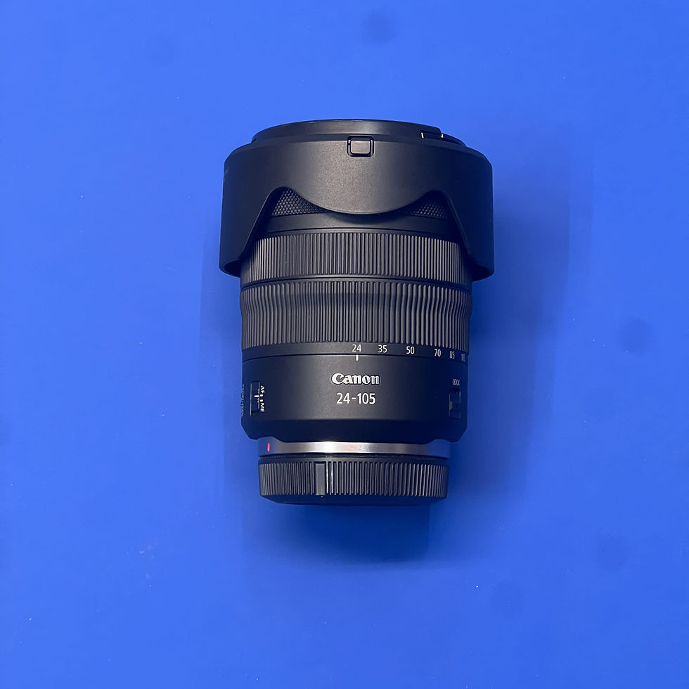 Thumbnail: Canon RF 24-105mm f/4 L IS USM Lens with Hood, Pouch & Box