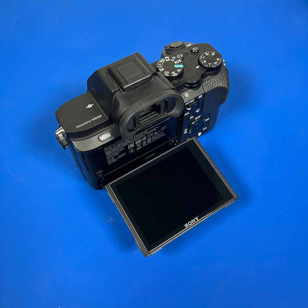 Thumbnail: Sony Alpha a7 II tilting rear LCD