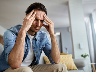Male with Migraine