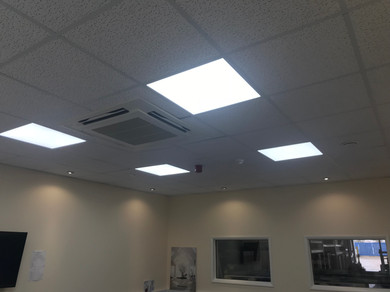 LED Panels in an Office in Folkestone