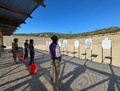 Gun self defense class
