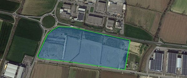 parco logistico Offlaga, soldi ferdinando srl, lotto 2 Ciniago di Offlaga, area in vendita