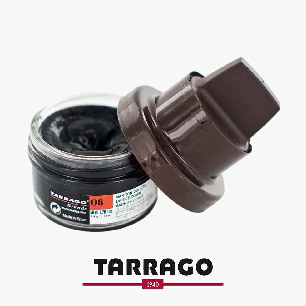 Thumbnail: [Tarrago] Self shine cream kit 皮革亮光乳液 (海棉頭)