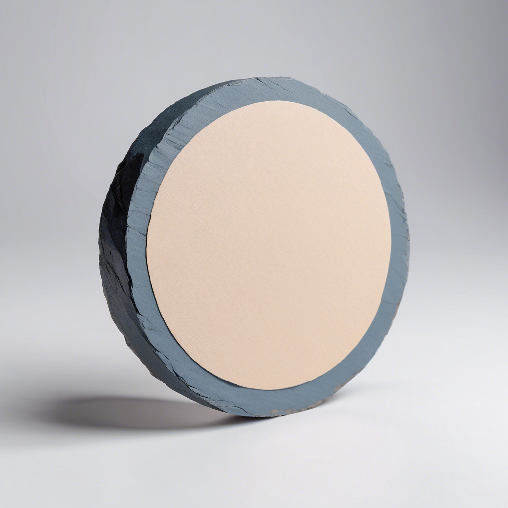 Round Blue Slate