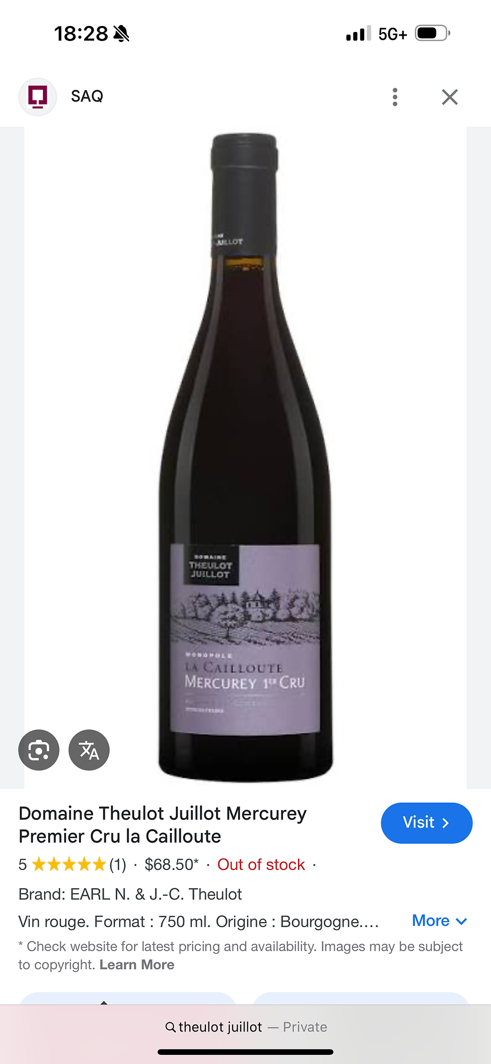 2015 Burgundy -  Legendary Vintage