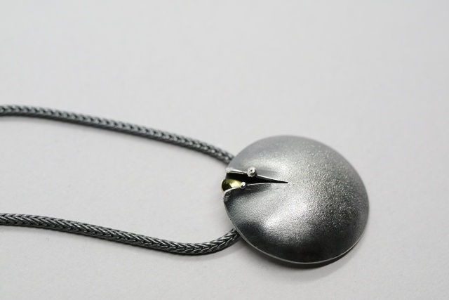 Thumbnail: Karion pendant handmade artistic jewelry agathos nafplio greece camaraworkshop.com