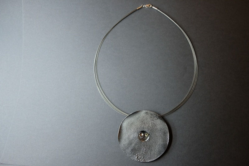 Thumbnail: Agais brooch pin brosche artistic design jewelry schmuck agathos nafplio greece camaraworkshop.com