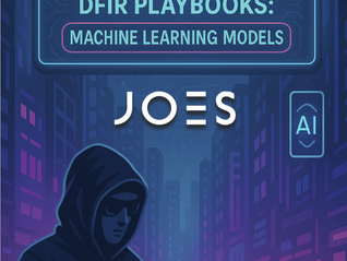 Gaps in Traditional DFIR Playbooks: Machine Learning Models