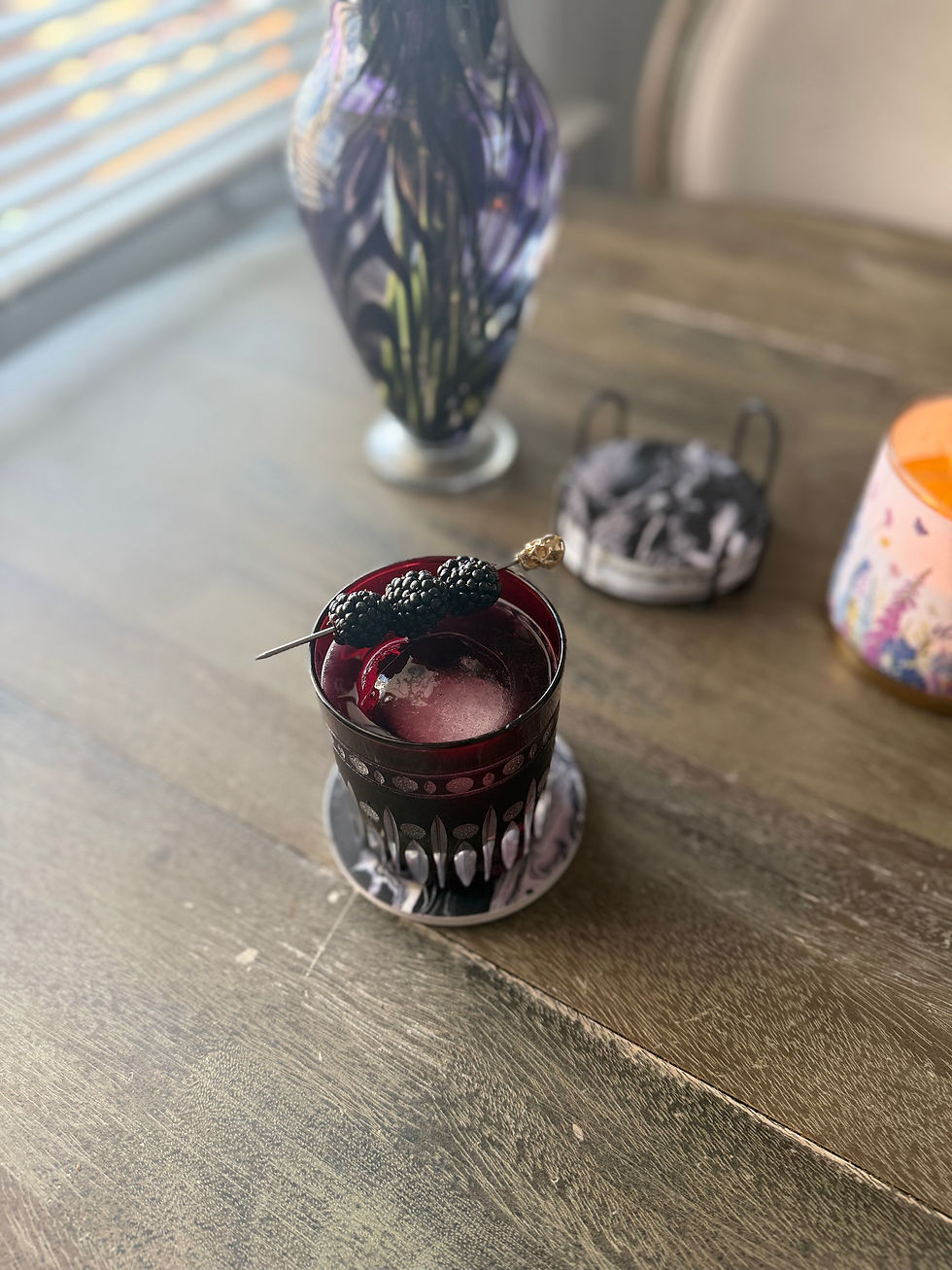 Toxic Sister: Bourbon Cocktail with Blackberry