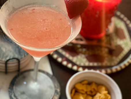 Strawberry Lemon Drop while it's hot