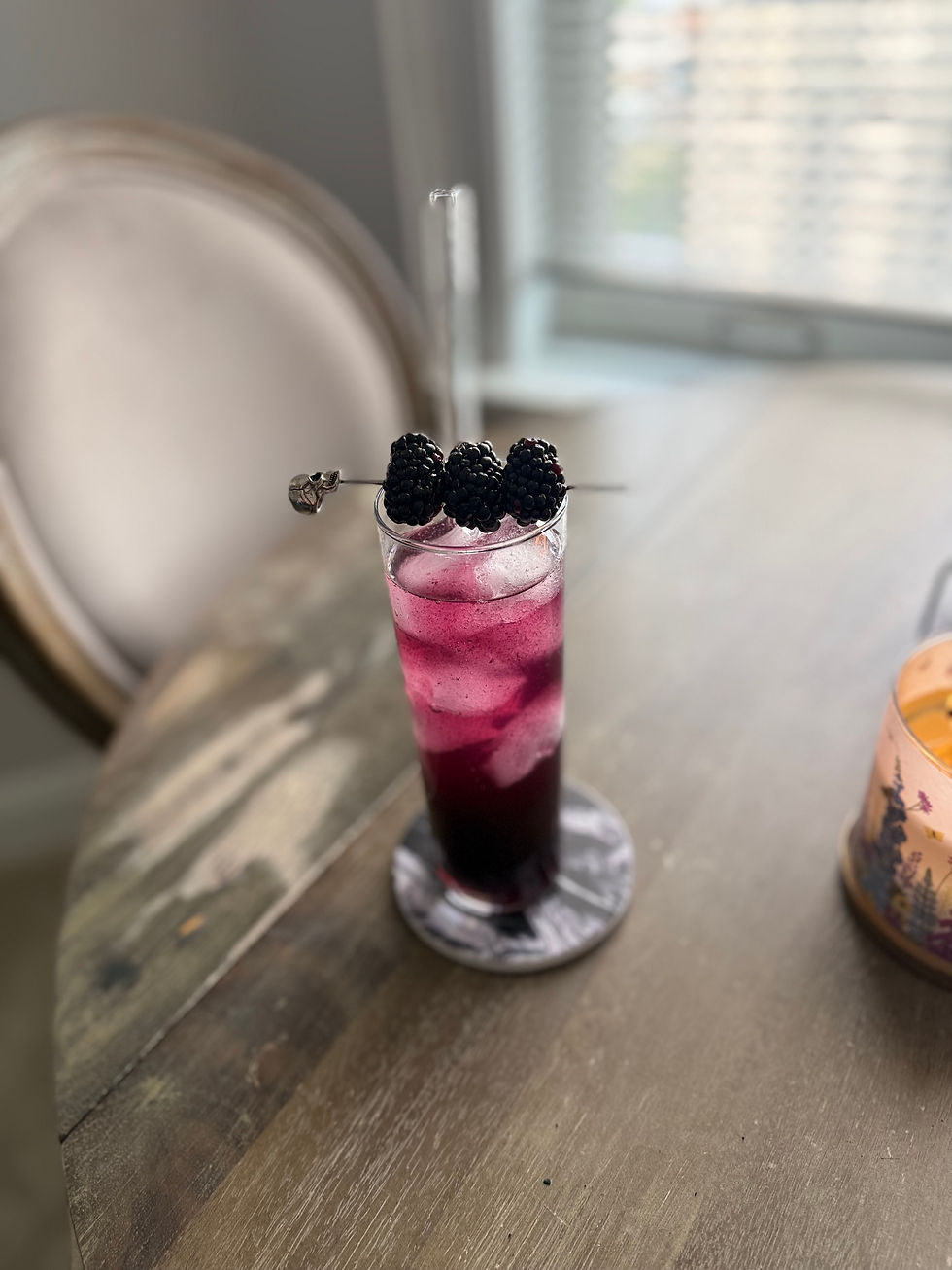 Mocktail Monday with A Blackberry Moment