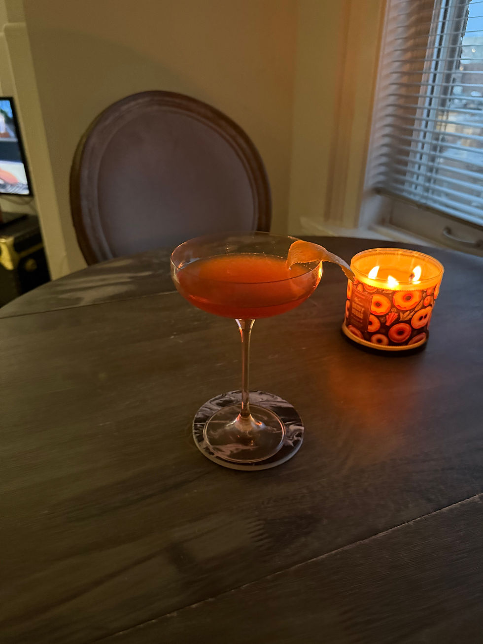 Cozy Sweater Vibes: Bourbon Cocktail
