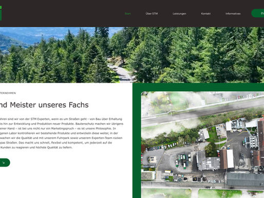 STM Webseite im neuen Look