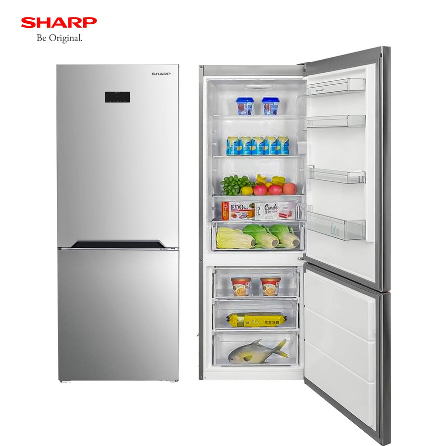 Réfrigérateur combiné Sharp 3 tiroirs No Frost SJBG465