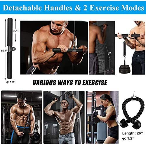 SYSTÈME DE POULIE DE FITNESS POUR LA MAISON