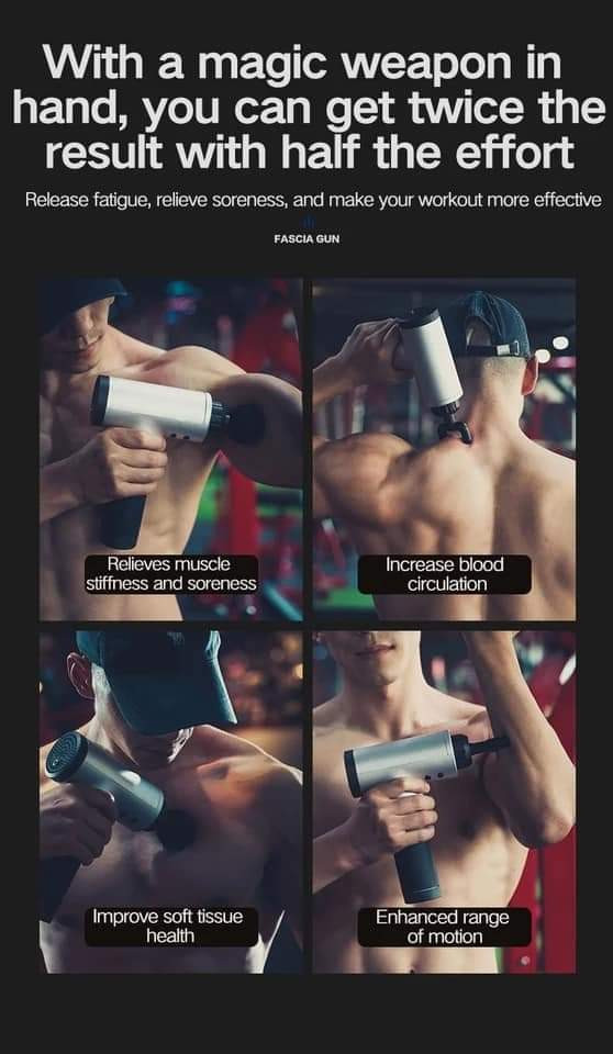 Pistolet de massage