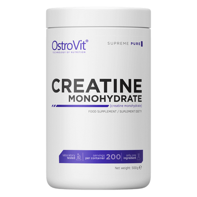 Créatine Monohydrate OstroVit 500 g sans arôme