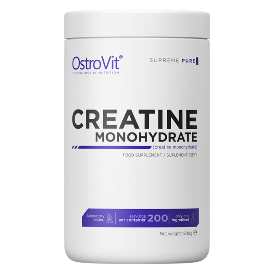 Créatine Monohydrate OstroVit 500 g sans arôme