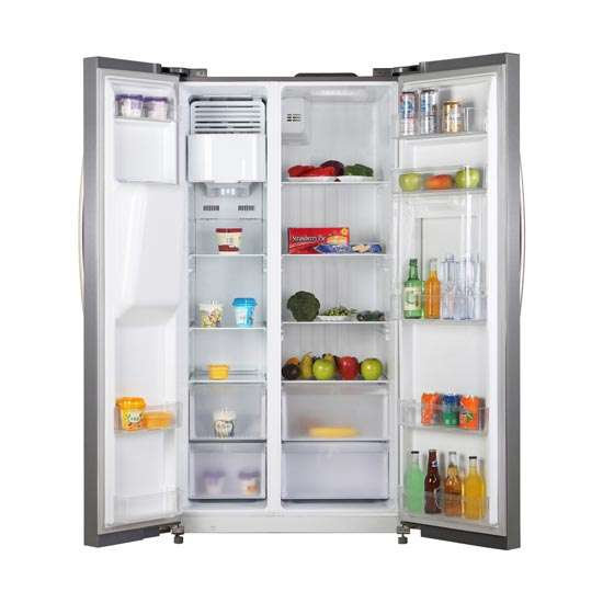 Réfrigérateur side by side Midea Inverter eau et glaçons 505 L MDRS678