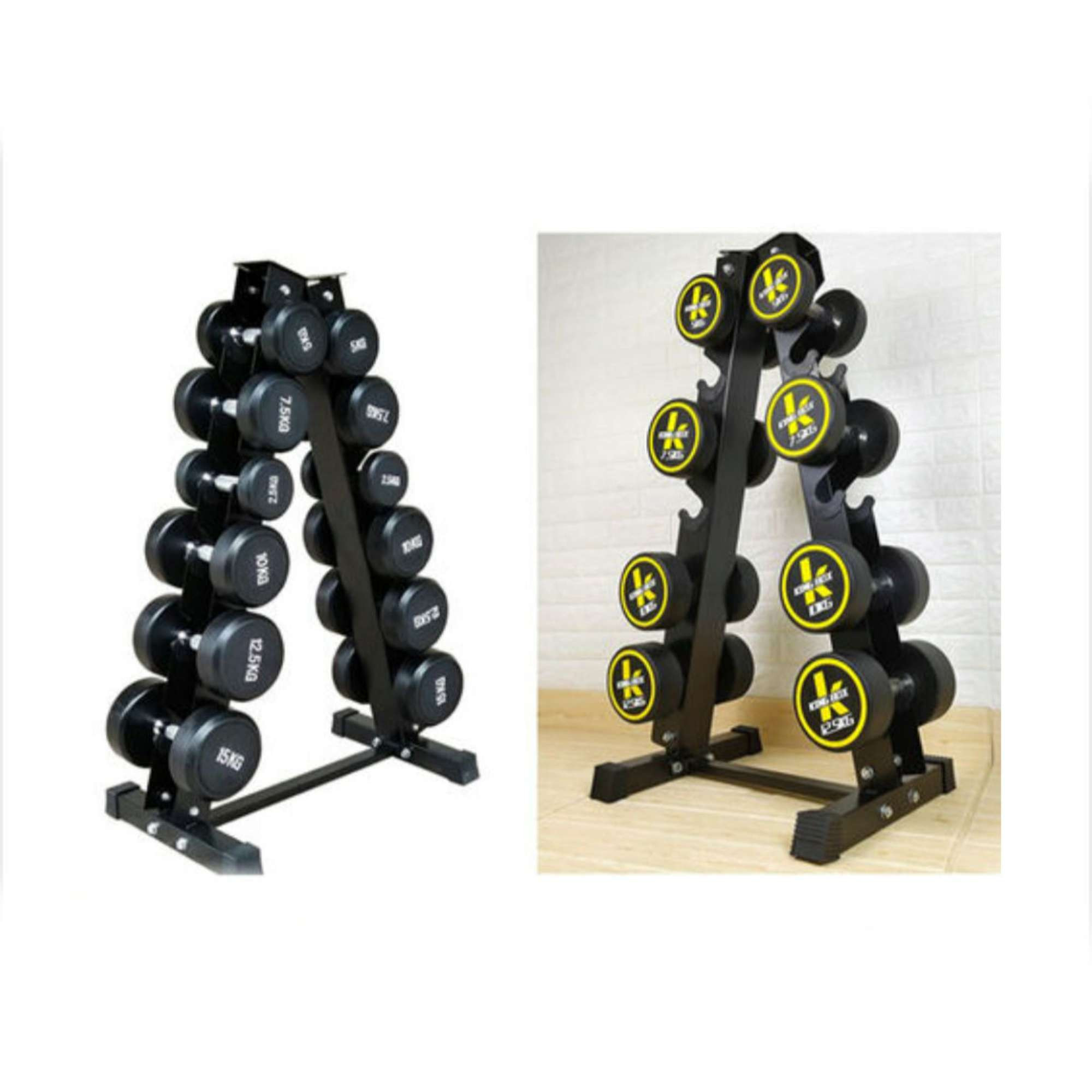 Rangement d'halteres 8 paires
