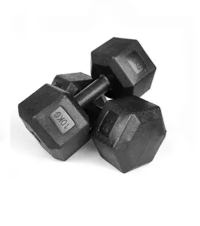 Paires de biceps en plastique dur (2,5 kg, 5kg, 7,5kg, 10kg)