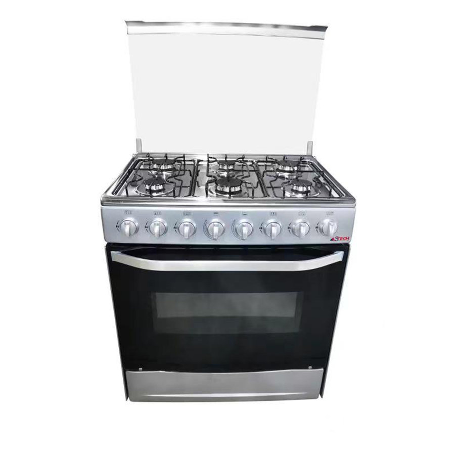 Cuisinière Astech 90x60 6 feux gaz CSI-86MS