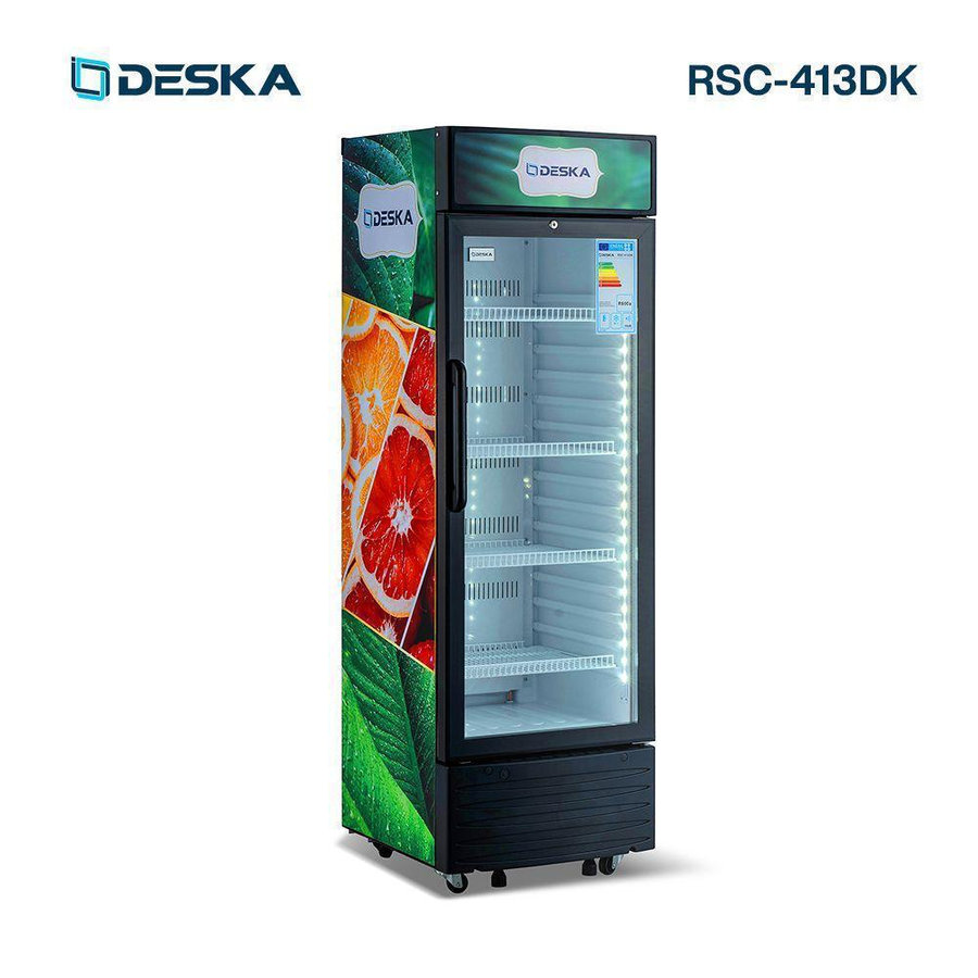 Réfrigérateur vitrine verticale Deska RSC-413DK