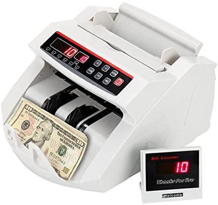 Compteuse de billets détecteur de faux billets UV/MG