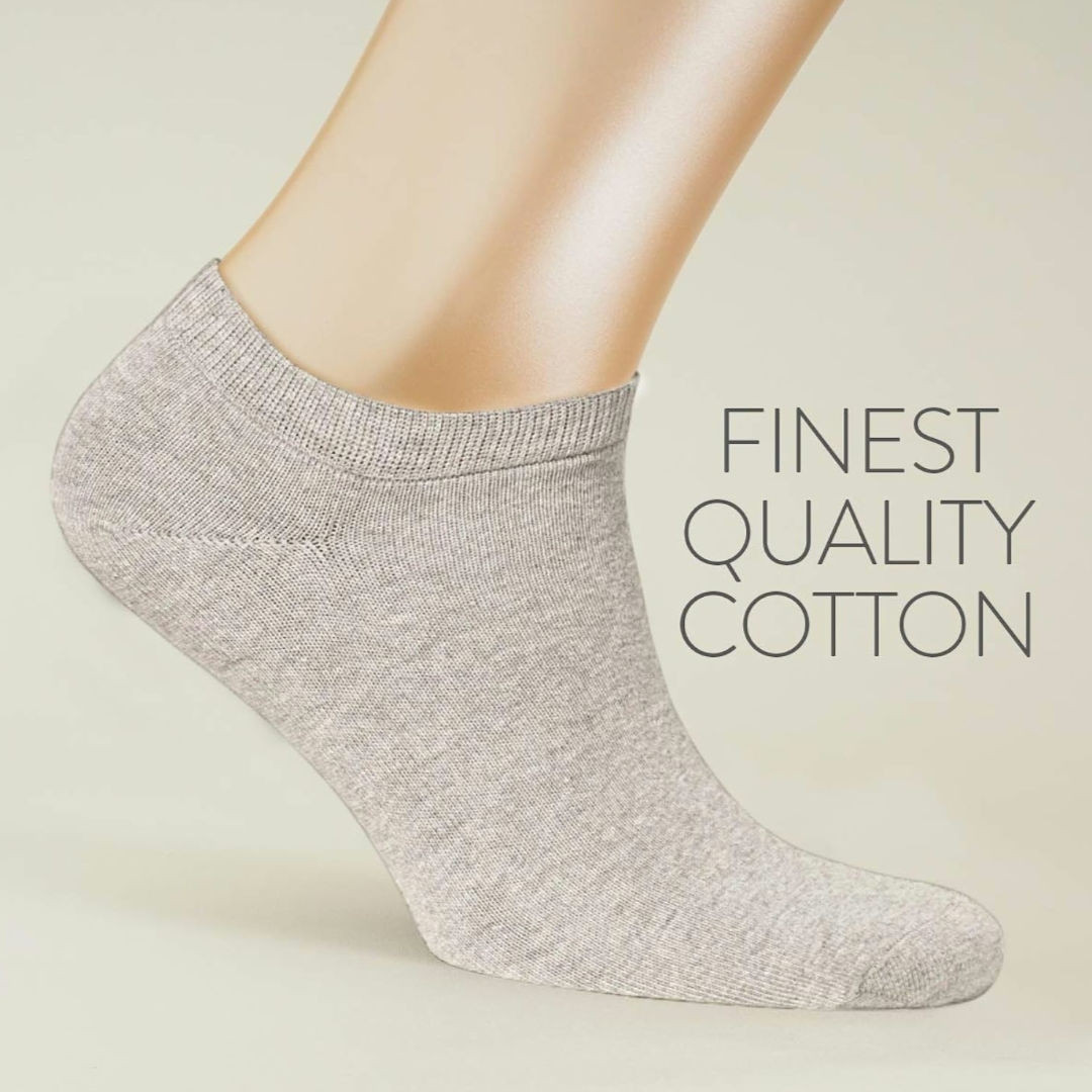 Pack de 3 Paires de Chaussettes GRISES Courtes SX-41