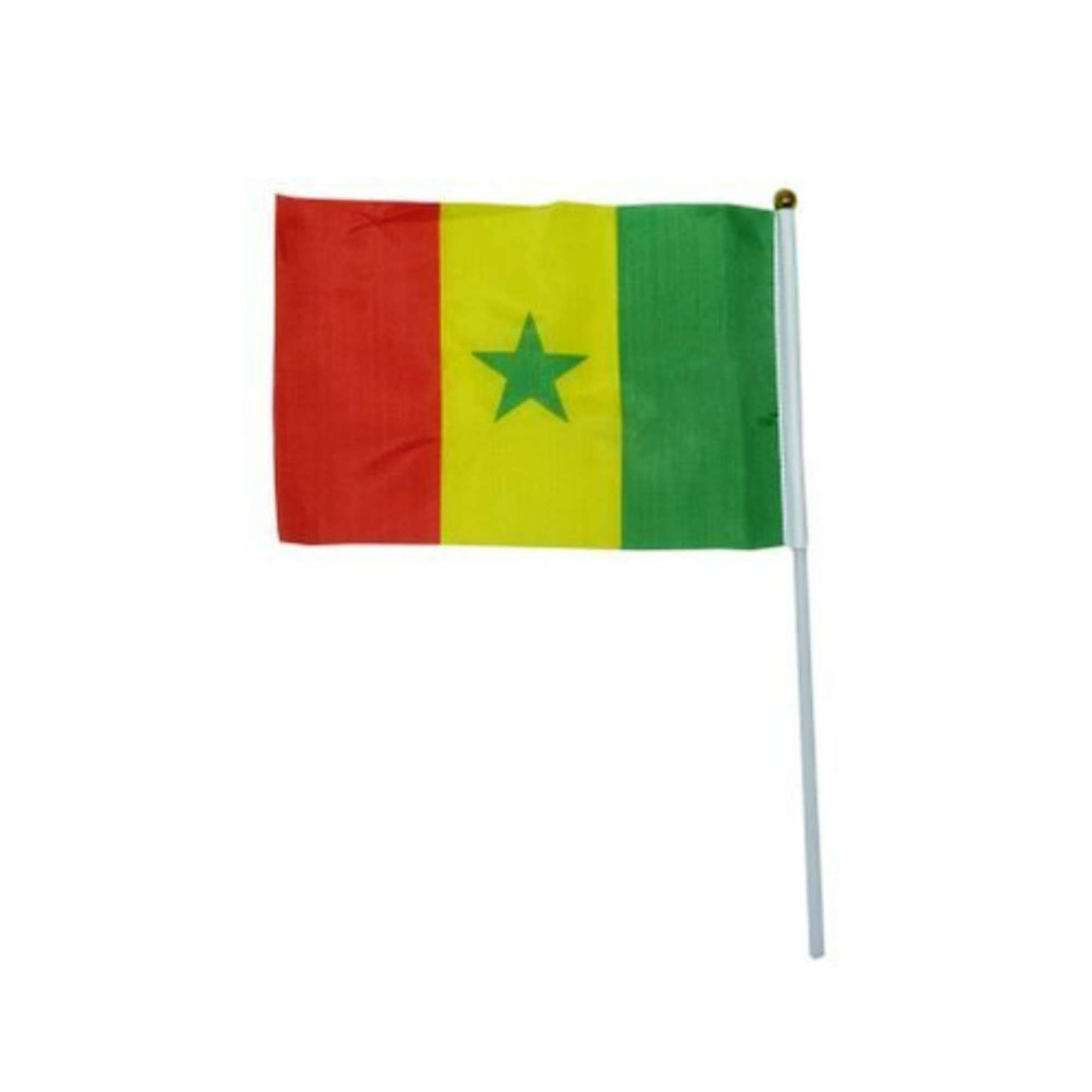 Drapeau du Sénégal - 30 x 40 cm - Vert/Jaune/Rouge