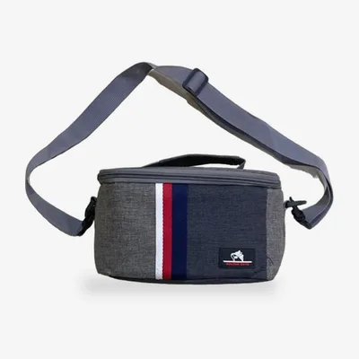 Sac isotherme repas Golden Gate gris à bandoulière 4 L