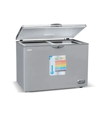 Congélateur Smart Technology horizontal 350 litres avec vitre gris STCC-320V