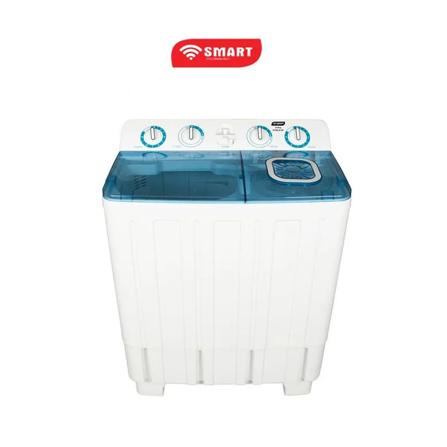 Machine à laver Smart Technology 8 kg semi-automatique STMLS8F