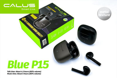 Écouteurs Bluetooth Calus P15 V5.3 - Noir