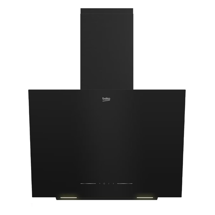Hotte décorative inclinée Beko 60 cm noir BHCA62442BBH