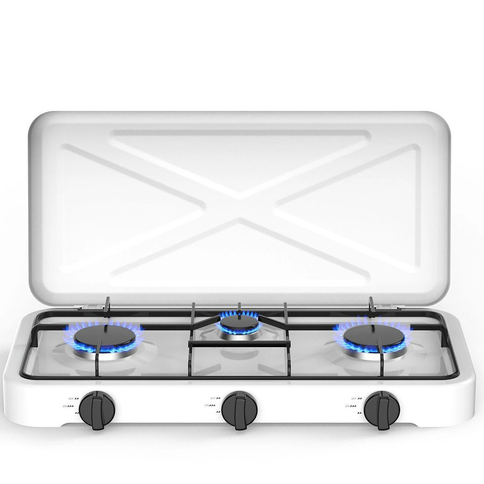 Cuisinière à gaz (3 feux)