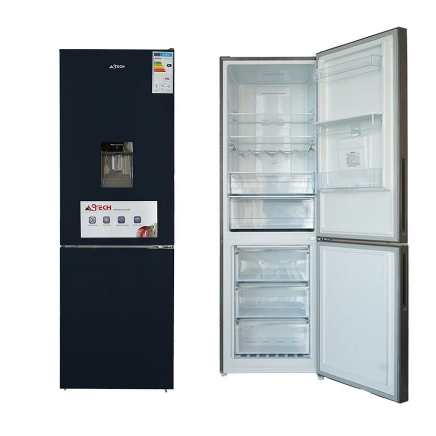 Réfrigérateur Astech FC-379VER-OG combiné 3 tiroirs avec fontaine