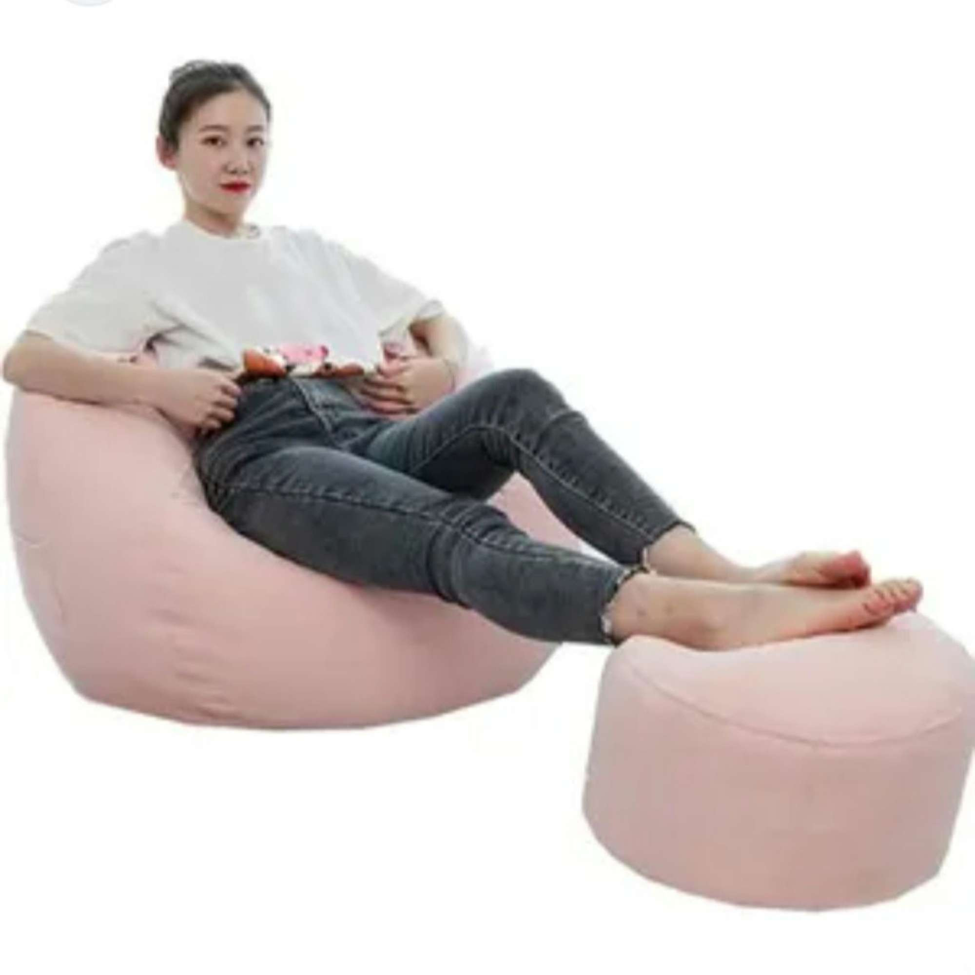 Fauteuil gonflable + pompe manuelle