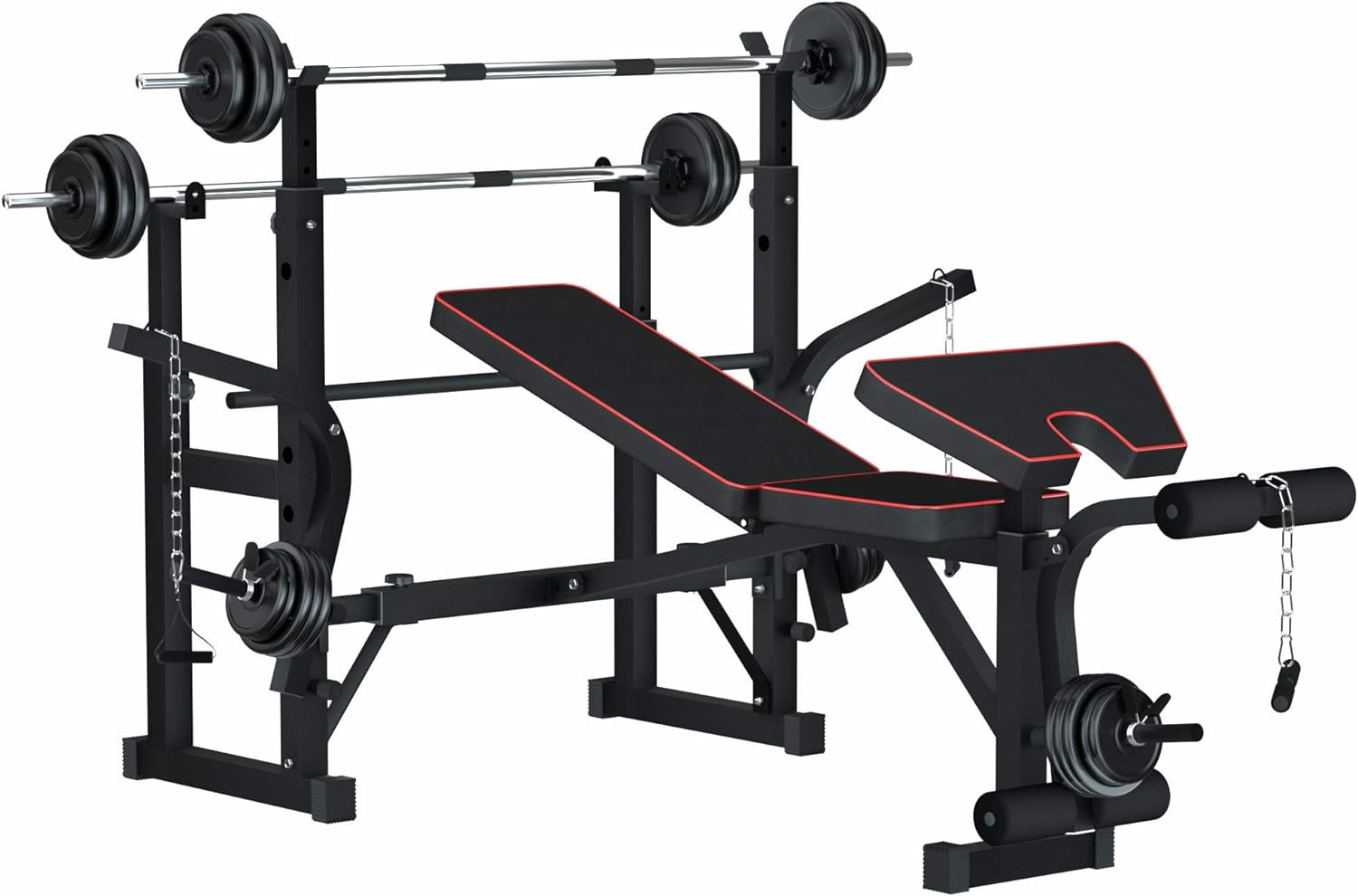 Banc de musculation multifonction avec accoudoir