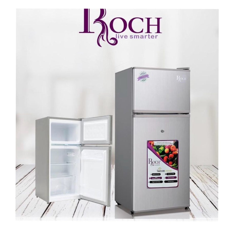 Réfrigérateur bar Roch 2 portes gris RFR110DT