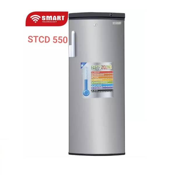 Congélateur Smart Technology 9 tiroirs plaque aluminium gris STCD-979NFH