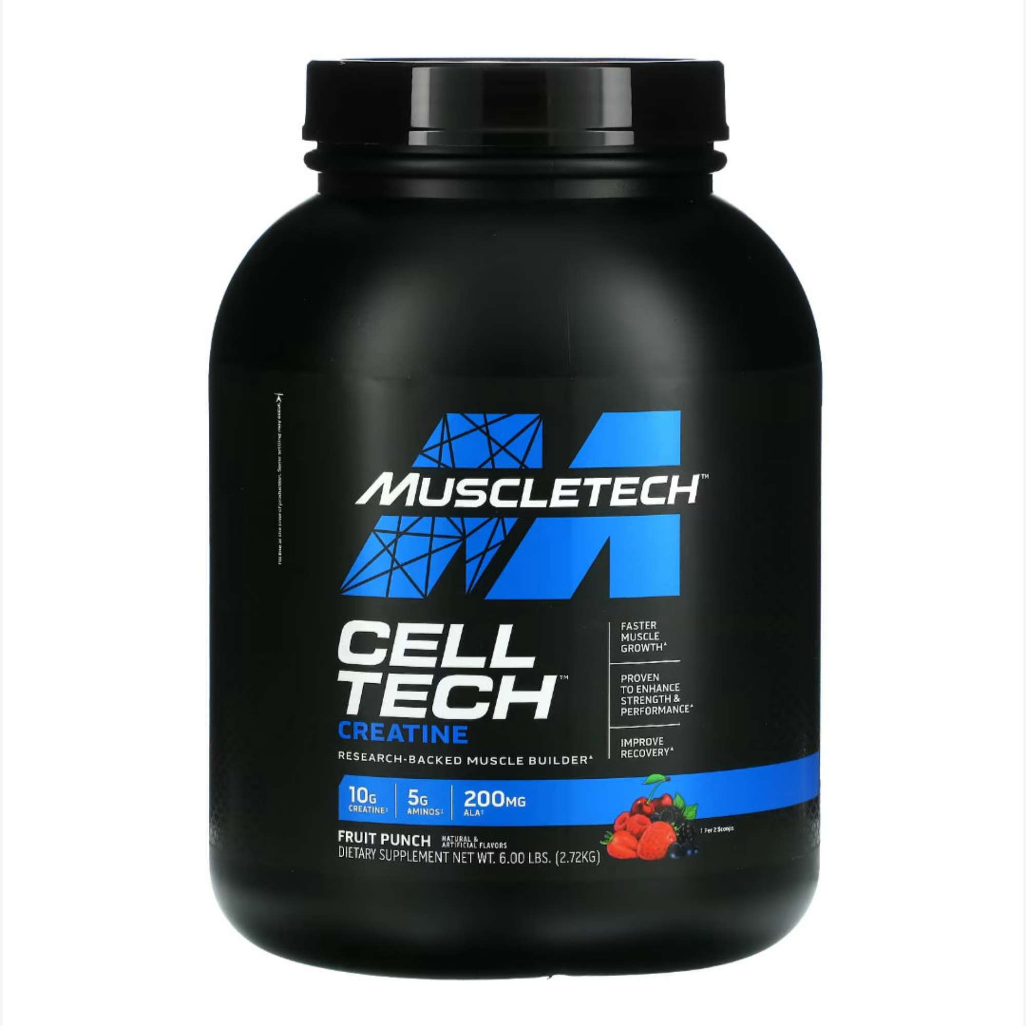 Gamme Performance,CELL-TECH, formule à base de creatine la plus puissante_2,72Kg