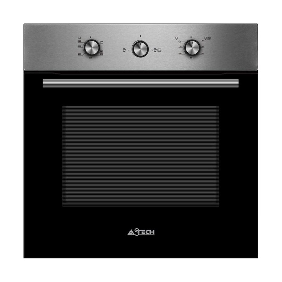 Four Astech encastrable 60x60 électrique FO613EL60NOGMA