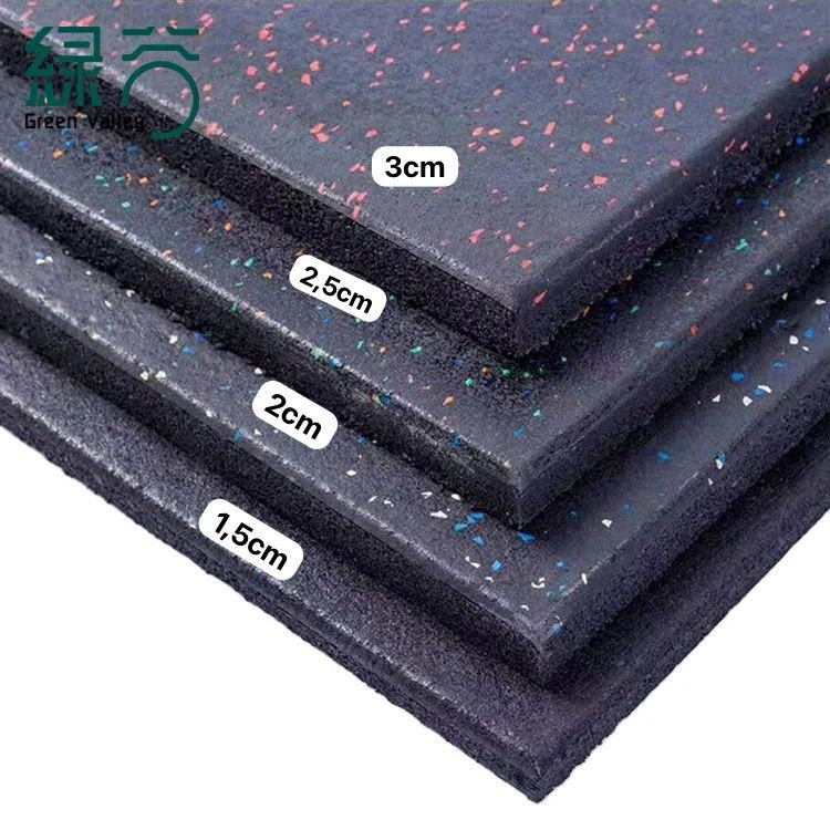 Tapis de salle de sport 1 m², 1,5 cm