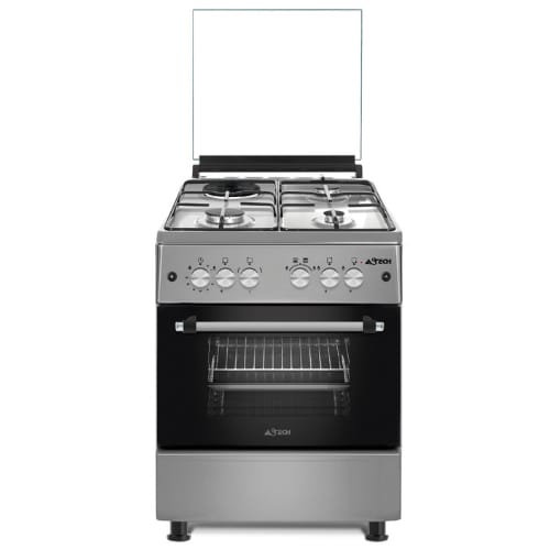 Cuisinière Astech 60x60 3 feux gaz et 1 électrique EL31GEL